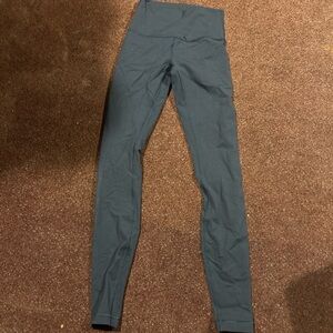 High-Waisted Lululemon Blue Leggings